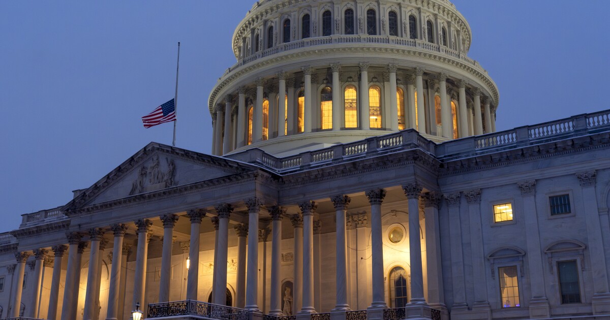 Speaker Johnson orders flags at US Capitol be flown at full-staff for Trump inauguration